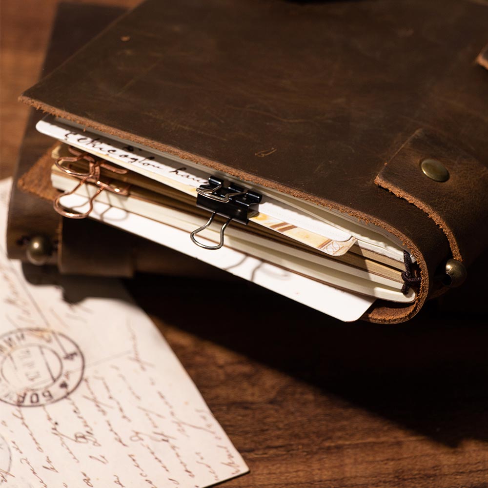 2021 Da Vintage Nhật Ký Xách T - đánh giá và giá Journal Leather Hardcover