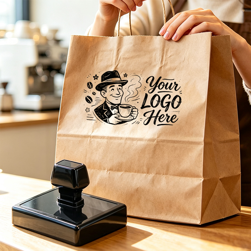 Custom Large‑Size Self‑Inking  - đánh giá và giá Self Inking Stamp