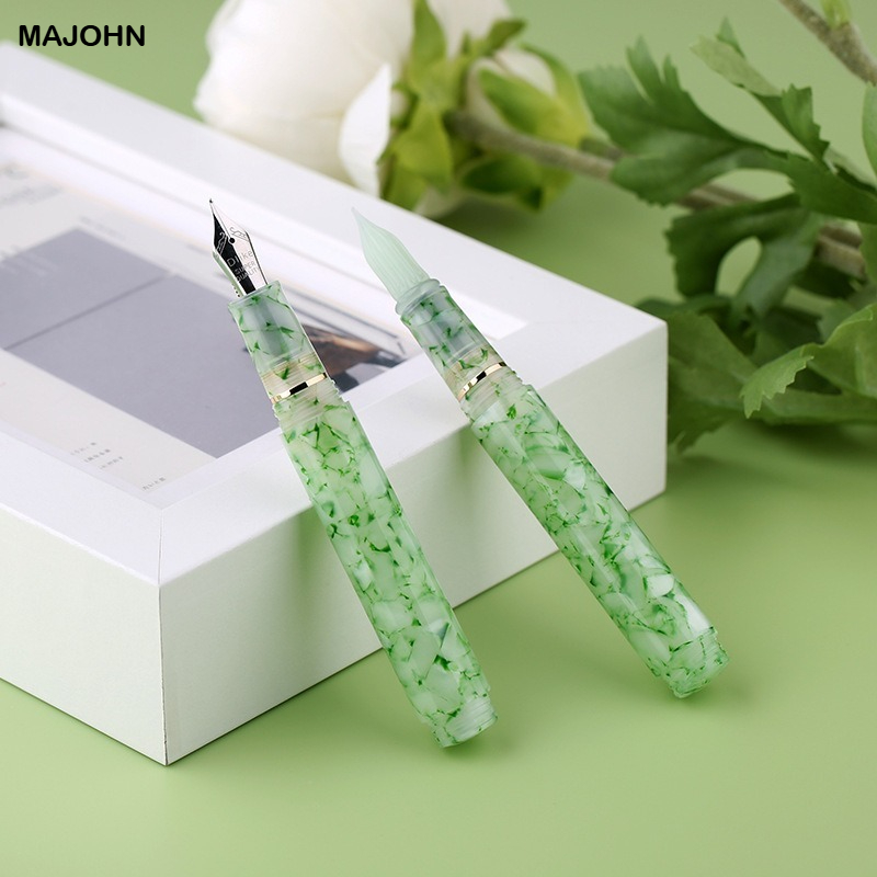 MAJOHN N8 Resin Glass Dip Pen  - đánh giá và giá Fountain Pen Ink