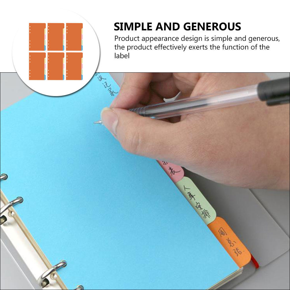 30Pcs Colored Index Dividers L - đánh giá và giá Index Tab Divider