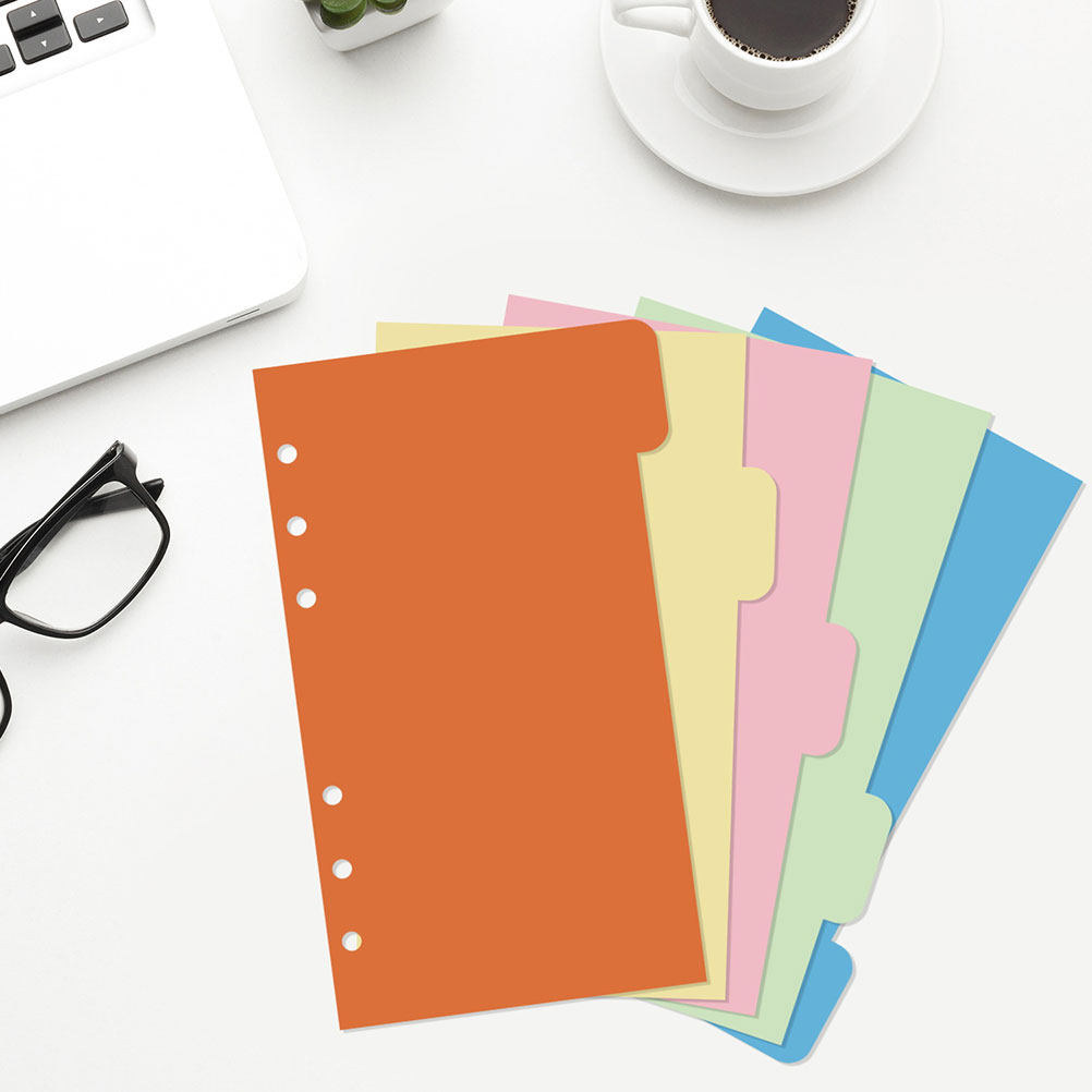 30Pcs Colored Index Dividers L - đánh giá và giá Index Tab Divider
