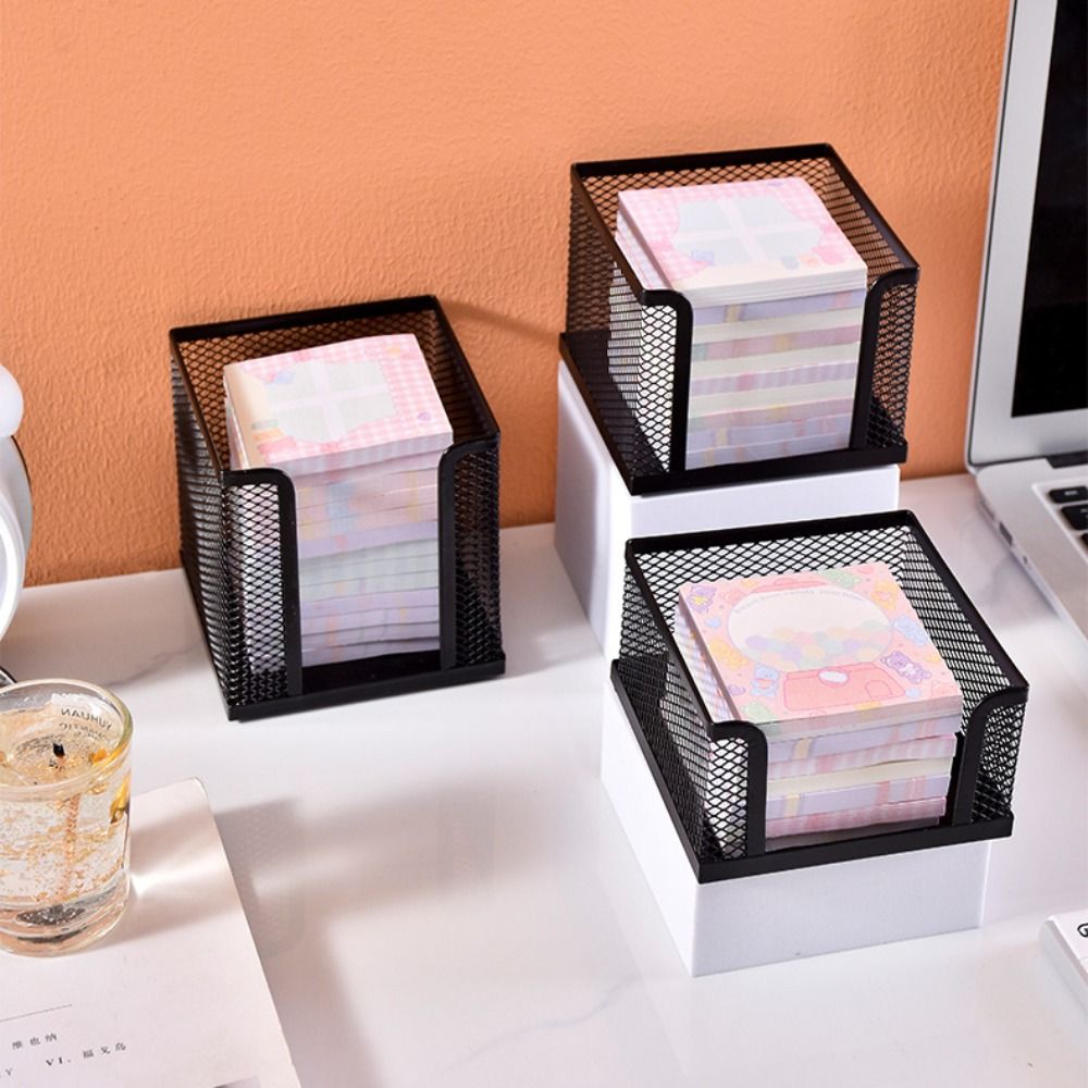 Black Mesh Paper Cube Mini Mem - đánh giá và giá Sticky Note Cube