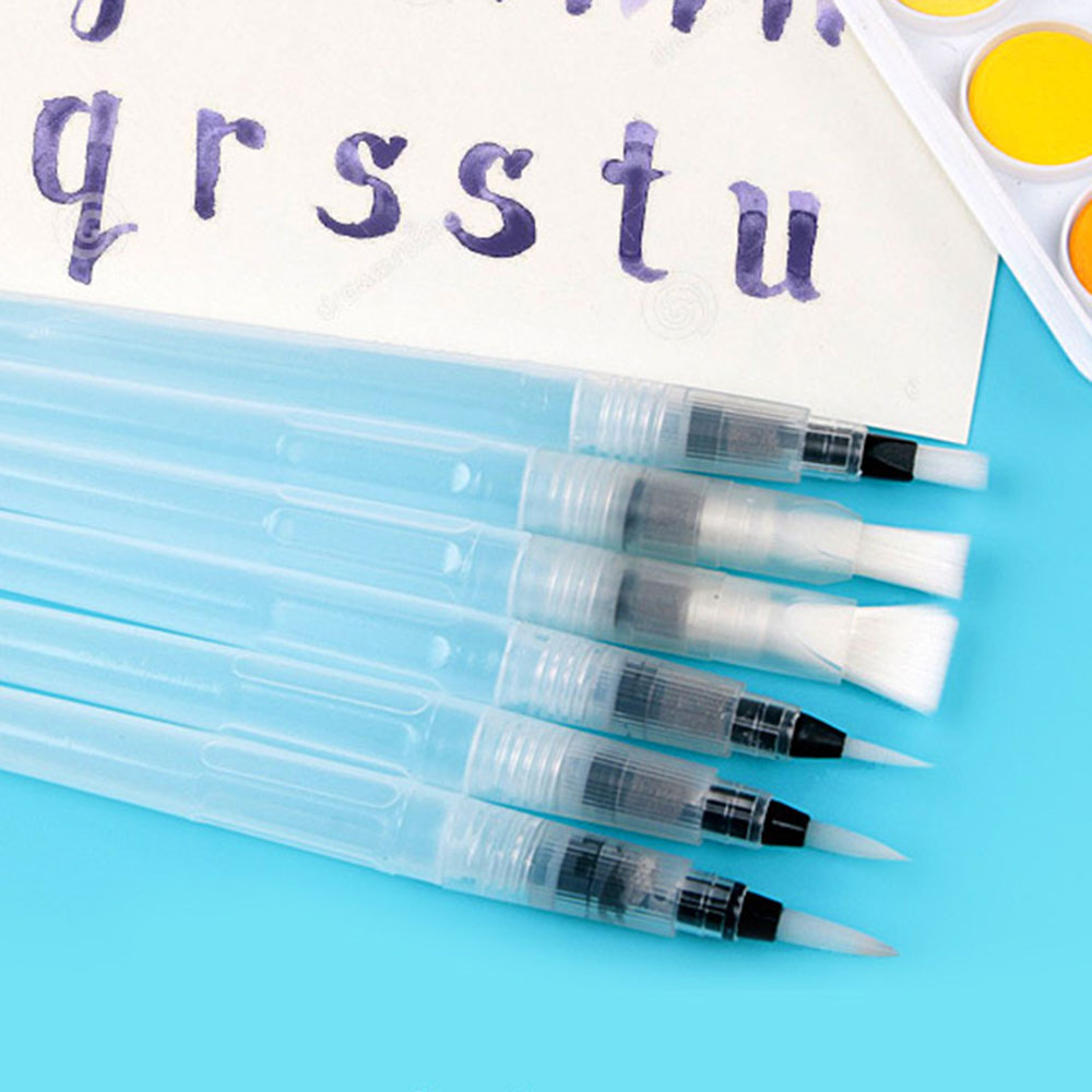 6Pcs/set Refillable Water Brus - đánh giá và giá Fountain Pen Ink
