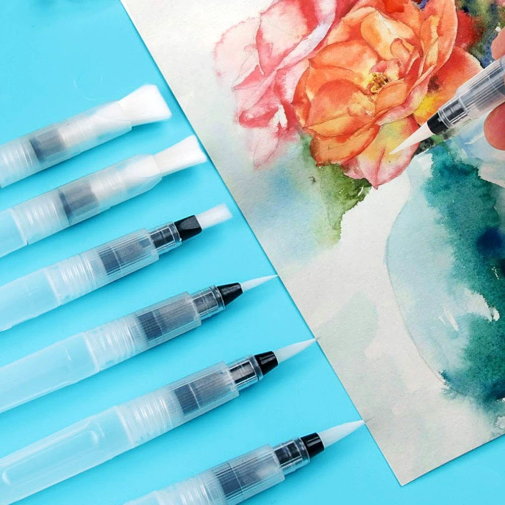 6Pcs/set Refillable Water Brus - đánh giá và giá Fountain Pen Ink