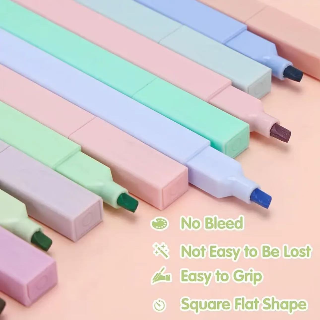 12 Colors Fluorescent Highligh - đánh giá và giá Highlighter Set Pastel