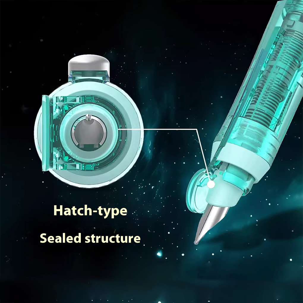 Retractable Fountain Pen Blue  - đánh giá và giá Fountain Pen Ink