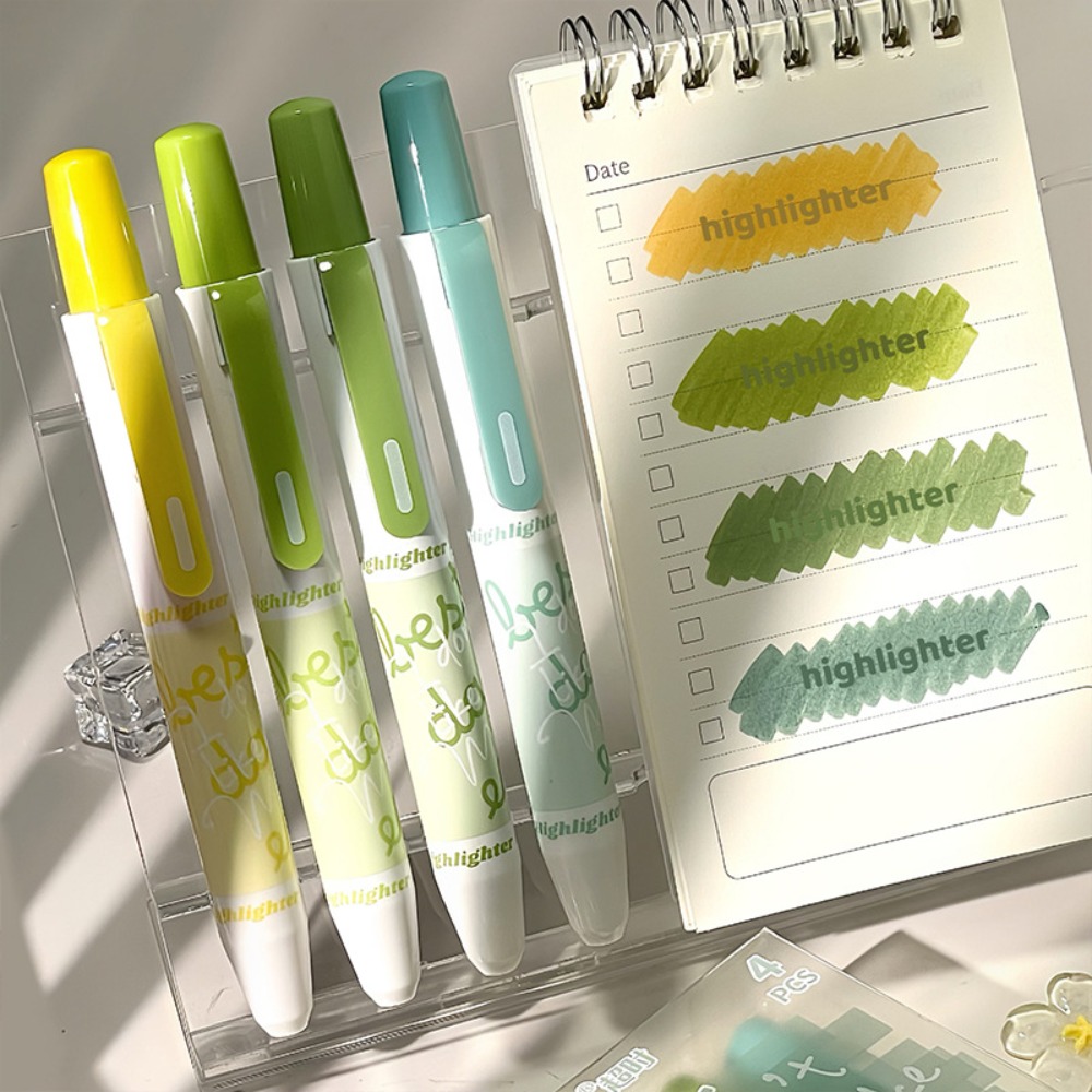 4pcs New Gradient Color Highli - đánh giá và giá Highlighter Set Pastel