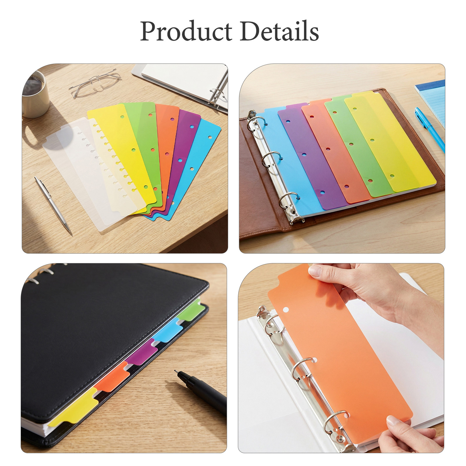Binder Notebook Plastic Index  - đánh giá và giá Index Tab Divider