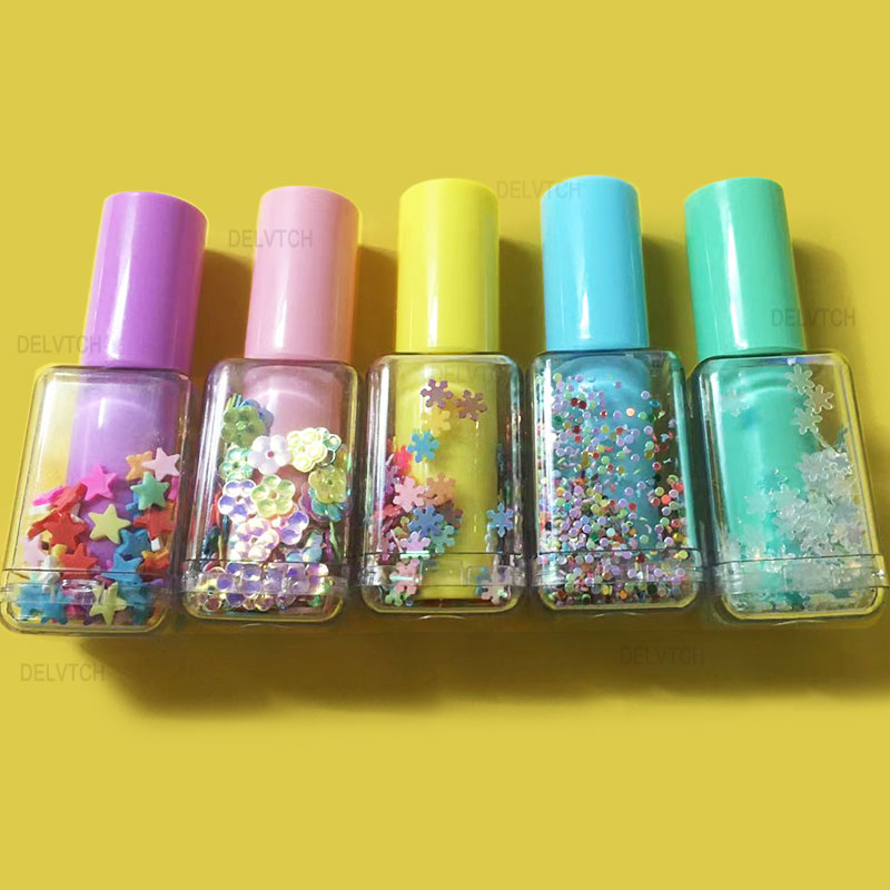5Pcs Set Mini Sequin Nail Poli - đánh giá và giá Highlighter Set Pastel