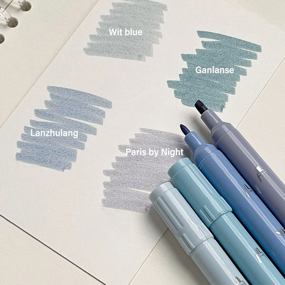 4Colors Double Head Fluorescen - đánh giá và giá Highlighter Set Pastel