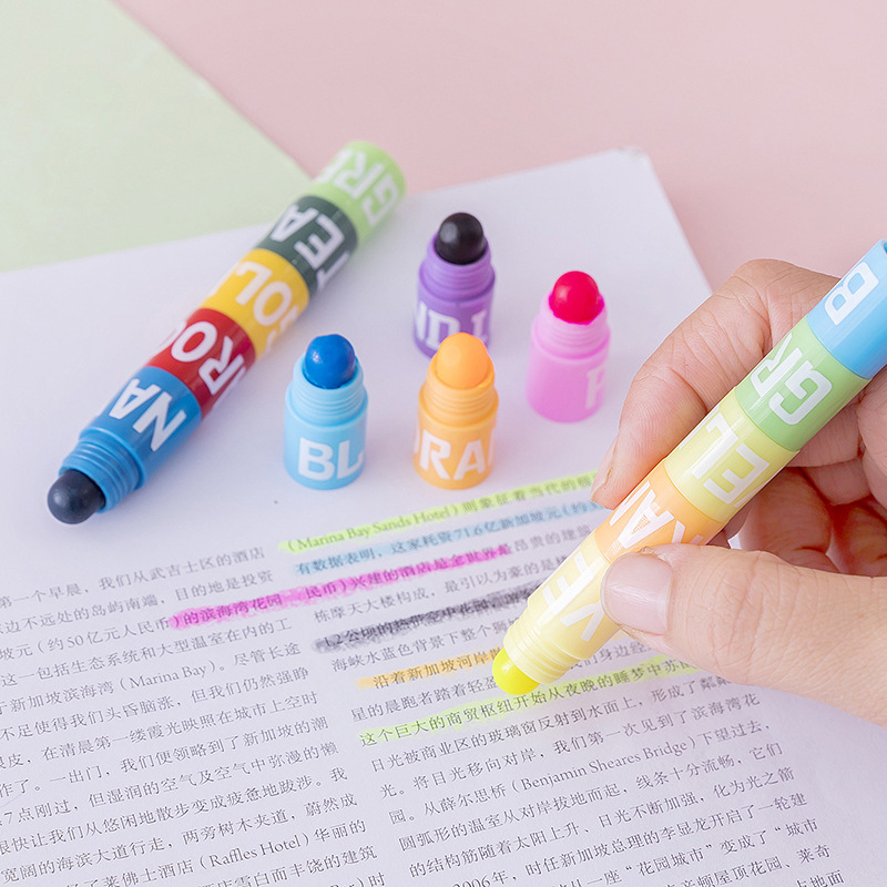 6/12 Màu Chia Mini Kinh Thánh  - đánh giá và giá Highlighter Set Pastel