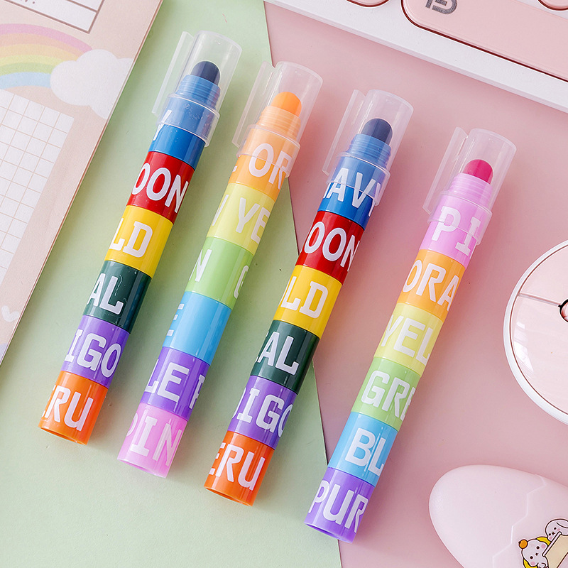 6/12 Màu Chia Mini Kinh Thánh  - đánh giá và giá Highlighter Set Pastel