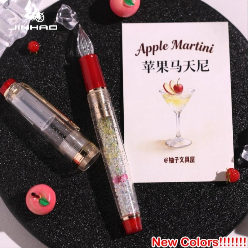 JINHAO 82 Handcrafted Glass Di - đánh giá và giá Fountain Pen Ink