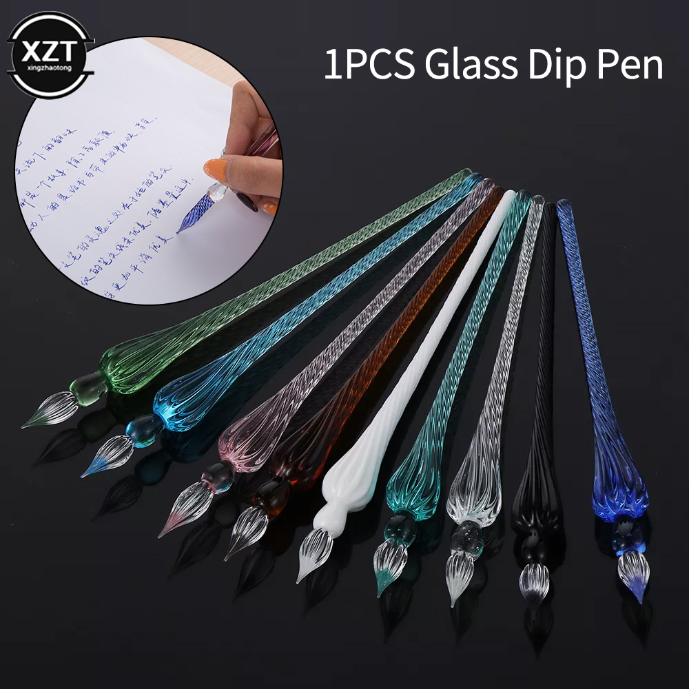 1 Cái Mới Kính Vintage Chấm Ch - đánh giá và giá Fountain Pen Ink